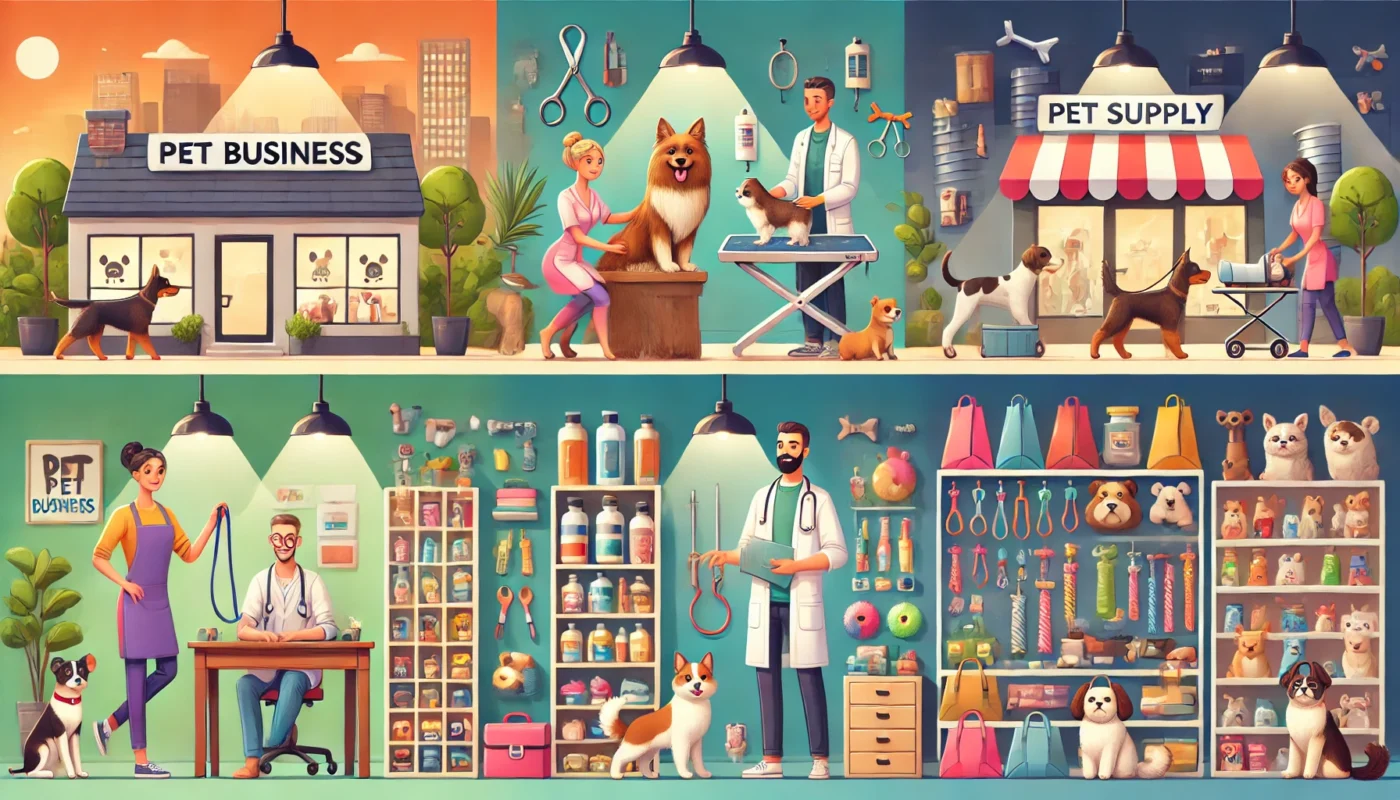 ธุรกิจเกี่ยวกับสัตว์เลี้ยง Pet business